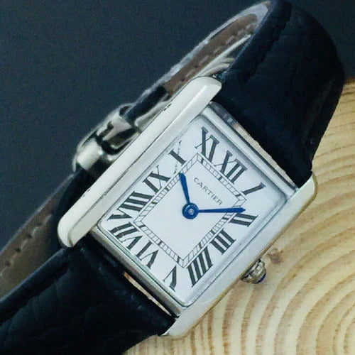 까르띠에 탱크솔로 가죽시계 28mm W5200005 · 김** 고객님