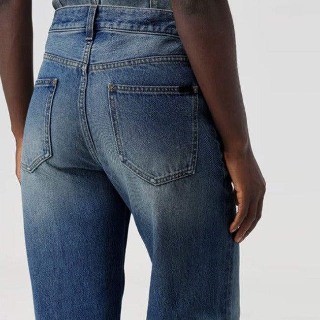 (국내배송, 당일출고) 생로랑 스트레이트 레그 데님 팬츠