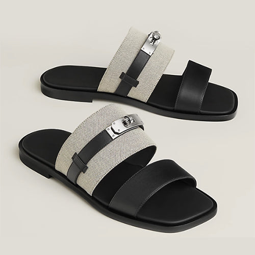 에르메스 Made 메이드 샌들 블랙/그레이