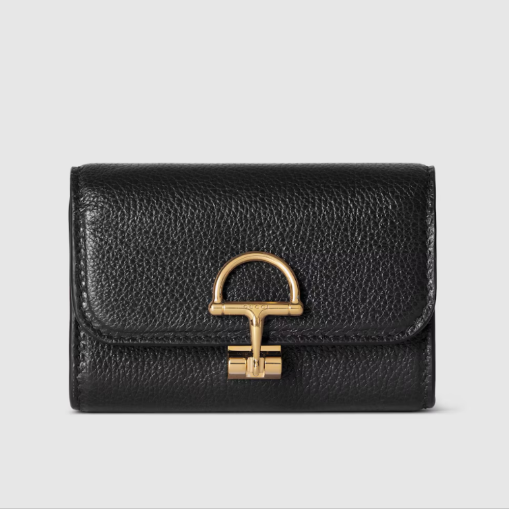 구찌 소프트빗 카드 케이스 블랙