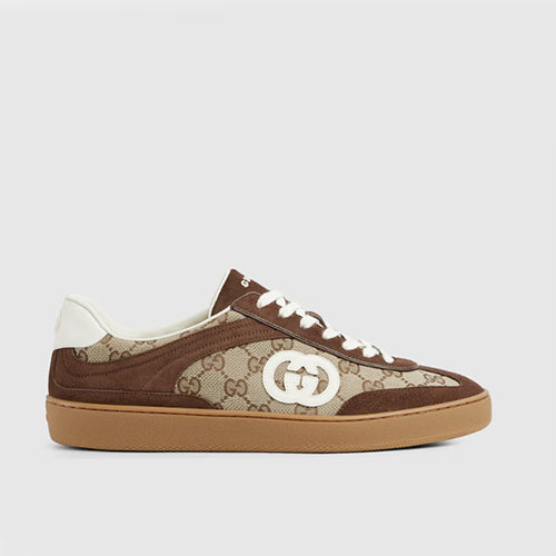 구찌 G75 스니커즈 다크 브라운