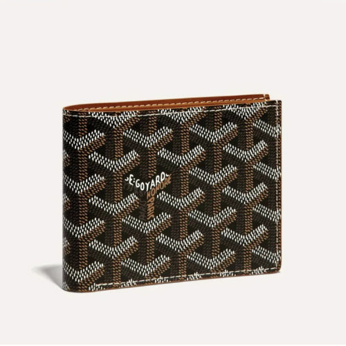 고야드 빅투아르 반지갑 블랙탄