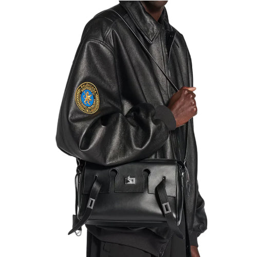 발렌시아가 벨 에어 스몰 크로스백 블랙