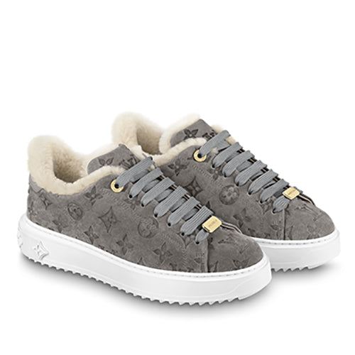 루이비통 타임 아웃 스니커즈 모노그램 그레이