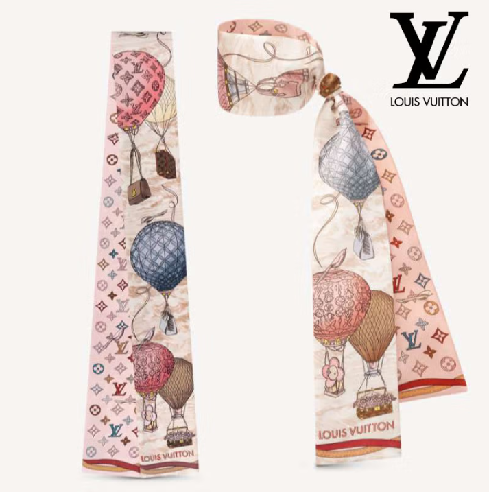 (국내배송) 루이비통 업 앤드 어웨이 실크 로즈 클레르