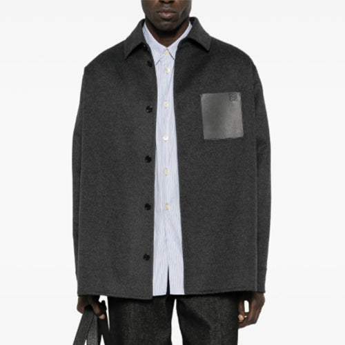 로에베 포켓 디테일 오버셔츠