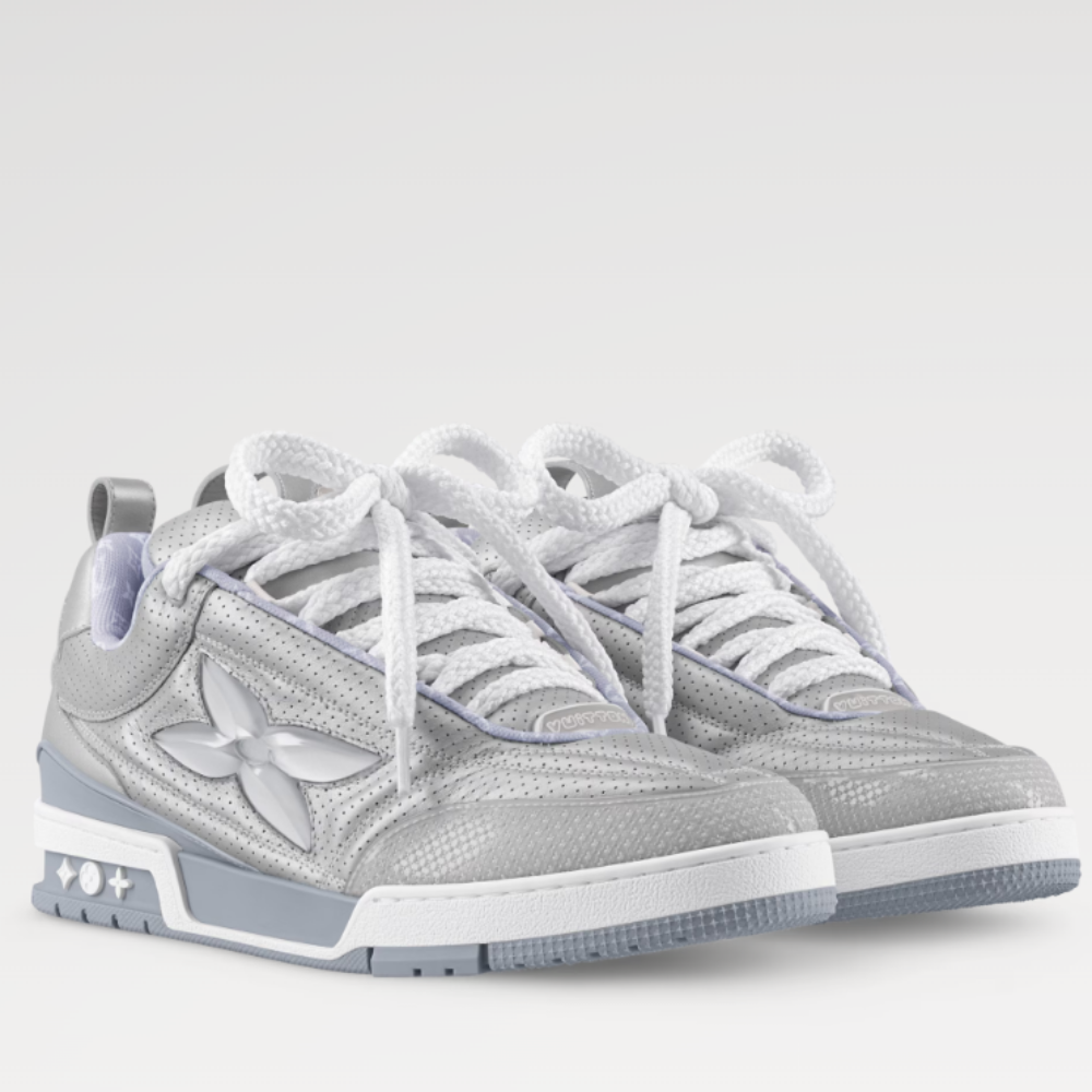 루이비통 스케이트 스니커즈 실버