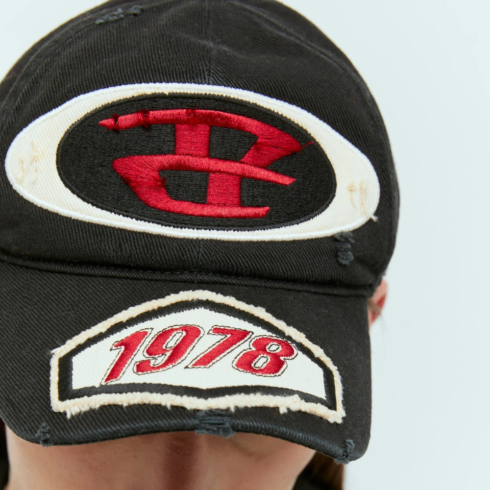 (국내배송) 디젤 자수 패치 빈티지 볼캡