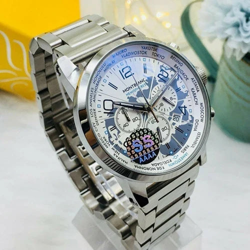몽블랑 HEMISPHERES 흰판 메탈 43mm · 우** 고객님