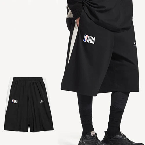 발렌시아가 x NBA 콜라보레이션 트랙수트 쇼츠 블랙 화이트 · 나** 고객님