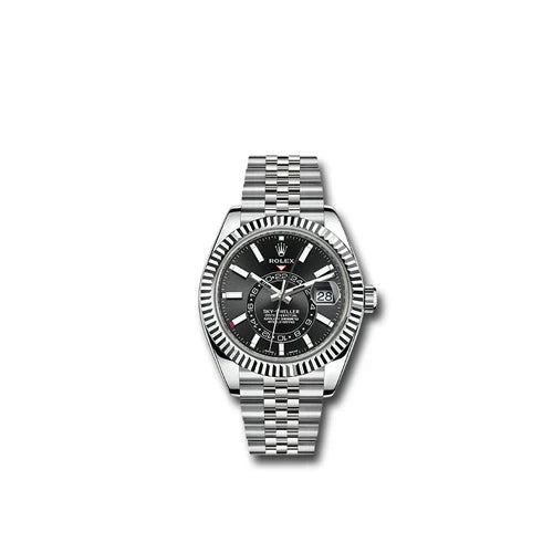 로렉스 SKY-DWELLER 오이스터 스틸 실버 검판 42MM · 신** 고객님