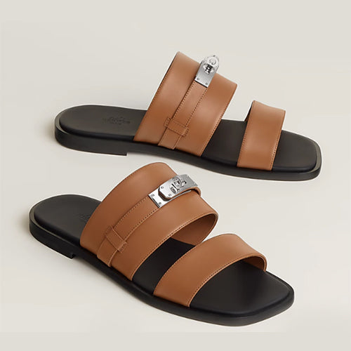 에르메스 Made 메이드 샌들 블랙/브라운