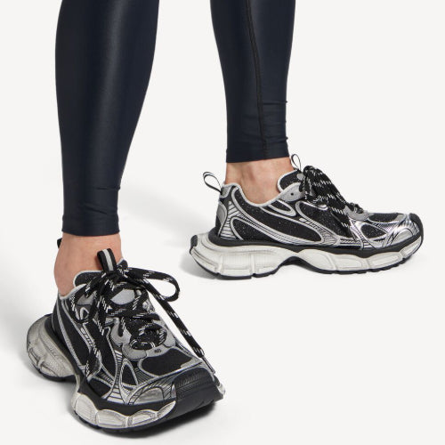 발렌시아가 3XL 스니커즈 블랙 실버