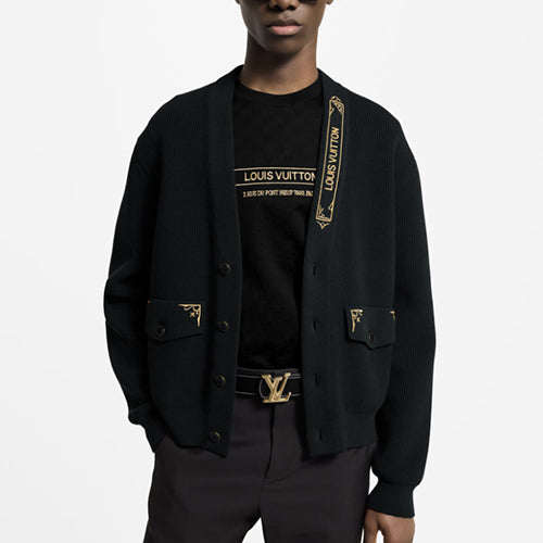 루이비통 엠브로이더드 시그니처 가디건