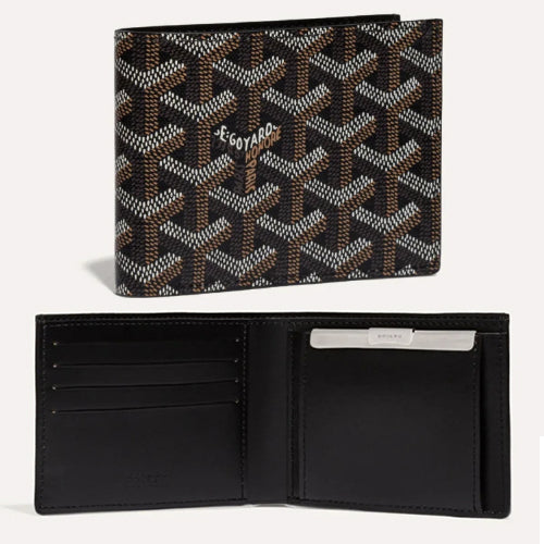 고야드 빅투아르 반지갑 블랙