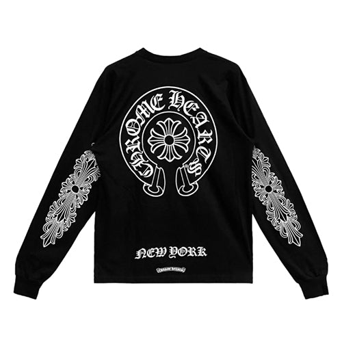 (국내배송) 크롬하츠 뉴욕 롱슬리브 티셔츠 ~2Color~