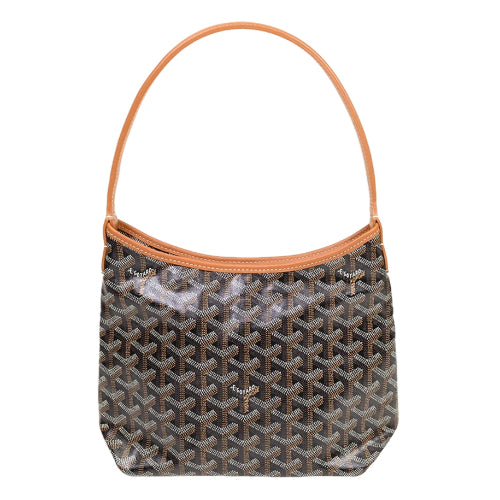 고야드 보헴 호보백 미니 블랙 탄