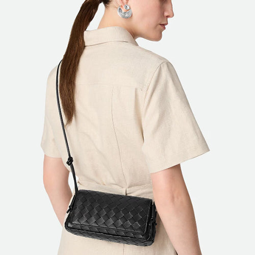 보테가베네타 노뚜르노 크로스백 블랙