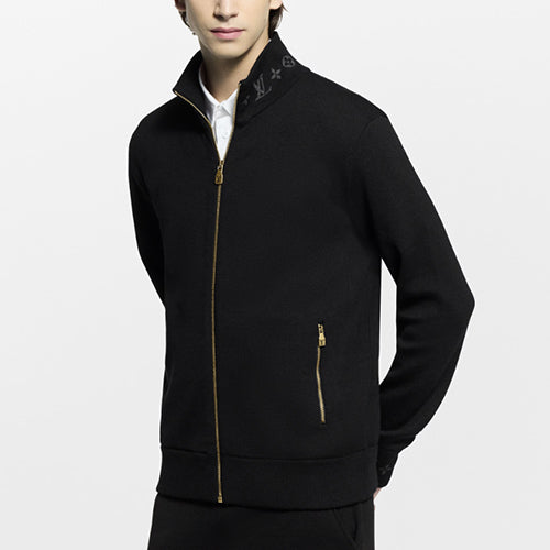 루이비통 더블 페이스 니트 트래블 블루종 블랙