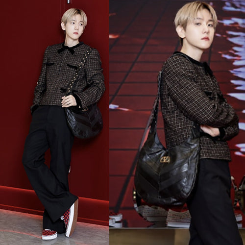 발렌티노 가라바니 호보호 호보백 (백현 착용)