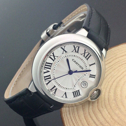 까르띠에 발롱블루 가죽 36mm watchW6920085 17310715