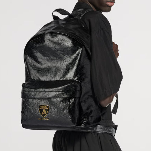 발렌시아가 x 오토모빌리 람보르기니 익스플로러 백팩 블랙